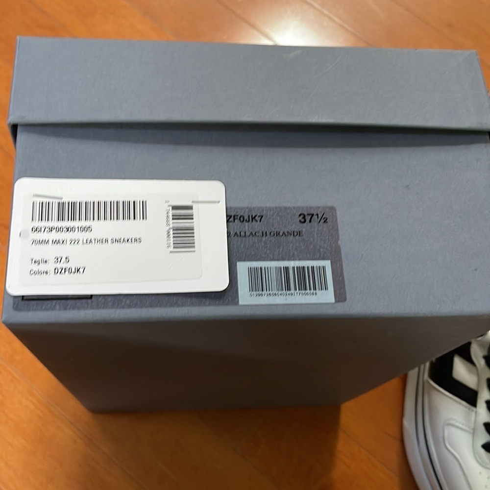 HOGAN Maxi 222 Leather Sneakers - Picture 7 of 7